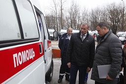 Нижегородский парк автомобилей скорой медицинской помощи снова пополнился Нижегородский парк автомобилей скорой медицинской помощи снова пополнился