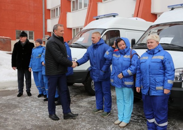 12 новых машин «скорой помощи» пополнили автопарк больниц Нижегородской области 12 новых машин «скорой помощи» пополнили автопарк больниц Нижегородской области