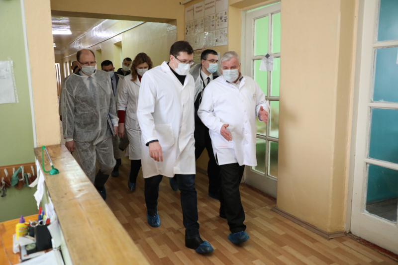 Глеб Никитин: «Лукояновская ЦРБ будет поэтапно отремонтирована до конца 2023 года» Глеб Никитин: «Лукояновская ЦРБ будет поэтапно отремонтирована до конца 2023 года»