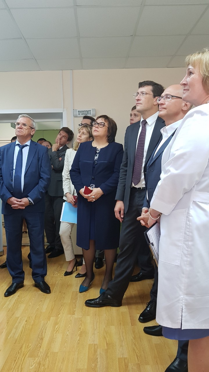 Поликлинику №4 Канавинского района проинспектировали Сергей Кириенко и Глеб Никитин Поликлинику №4 Канавинского района проинспектировали Сергей Кириенко и Глеб Никитин