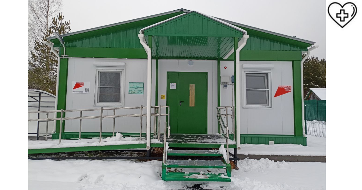 В двух населенных пунктах Вачского округа открылись новые модульные ФАПы