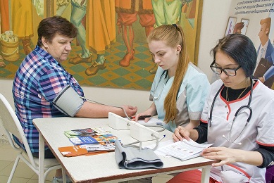 Первая проба проекта«Поезд здоровья» Первая проба проекта«Поезд здоровья»