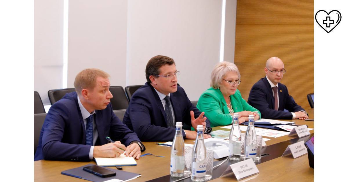 Глеб Никитин провел рабочую встречу с главным внештатным специалистом-онкологом Минздрава России Андреем Каприным Глеб Никитин провел рабочую встречу с главным внештатным специалистом-онкологом Минздрава России Андреем Каприным