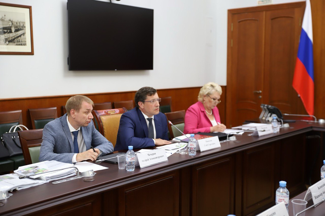 Михаил Мурашко и Глеб Никитин обсудили стратегию развития здравоохранения в Нижегородской области Михаил Мурашко и Глеб Никитин обсудили стратегию развития здравоохранения в Нижегородской области